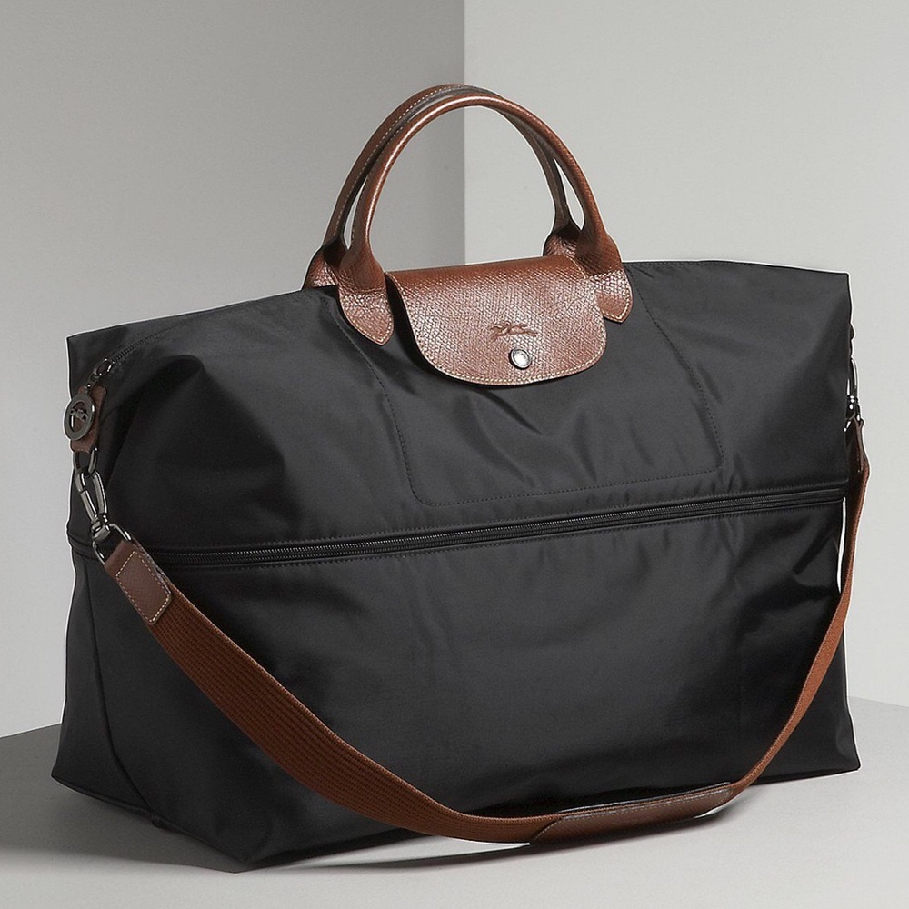 Le Pliage Expandable Travel Duffel Nylon Weekender